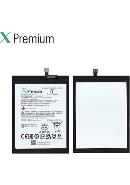 Xpremium Xiaomi Redmi Note 11E (BN5H) Batarya – 5000 Mah Süper Yüksek Kapasiteli Güçlendirilmiş Pil modelleri