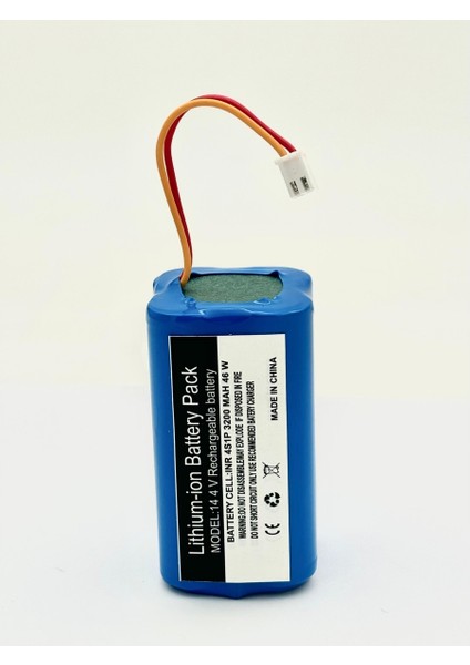 Shark Ion RV750_N Robot Süpürge 3200 mAh 14.4 V Batarya – Orjinal Uyumlu Uzun Ömürlü, Yüksek Performans Pil modelleri