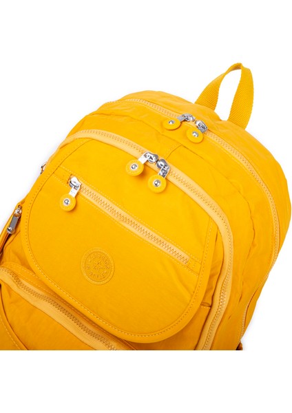 Unisex Büyük Boy Zararlı Kimyasal Içermeyen Waterproof Sırt Çantası Sarı modelleri