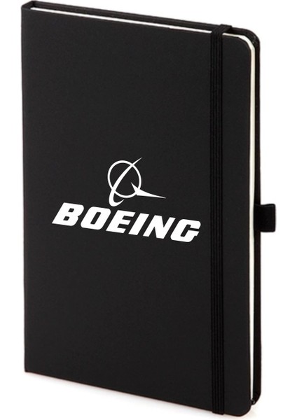 Boeing Not Defteri 13X21 cm Pilot - Havacı - Uçak Tutkunu Hediye