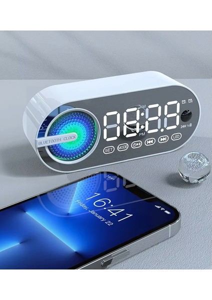 G30 Saat & Alarm Radyo Özellikli LED Ekranlı Bluetooth Hoparlör modelleri