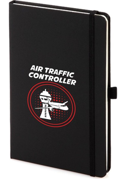 Air Traffic Controller Not Defteri 13X21 cm Pilot - Havacı - Uçak Tutkunu Hediye