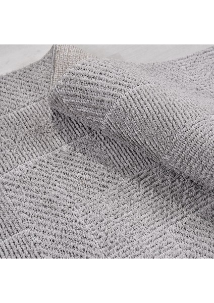 Gri Geometrik Etnik Modern Desenli Hav Vermeyen Leke Tutmayan Kolay Temizlenen Yumuşak Makine Salon Yolluk Mutfak Halı fiyatları