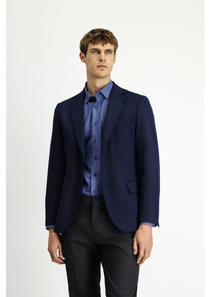 Regular Fit Likralı Klasik Ceket modelleri