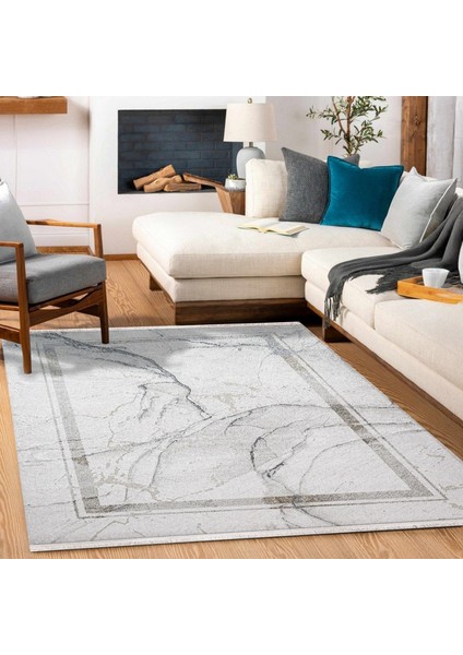 Mermer Gri Pamuk Dikdörtgen Modern Desenli Pamuk Makinada Yıkanabilir Hav Toz Vermez Leke Tutmayan Kaymaz Taban Dijital Makine Baskı Salon Yolluk Mutfak Halı fiyatları