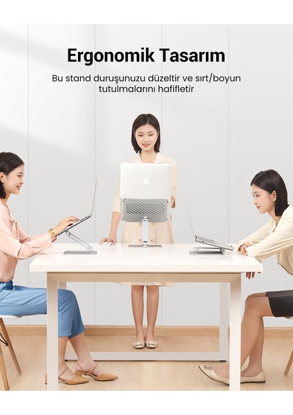 Yükseklik ve Açı Ayarlı Alüminyum Tablet Notebook Standı indirimleri