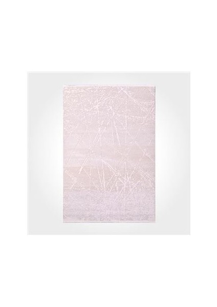 Annie Modern Krem Yün Dikdörtgen Modern Desenli Akrilik Hav Vermeyen Leke Tutmayan Kolay Temizlenen Yumuşak Makine Salon Yolluk Mutfak Halı