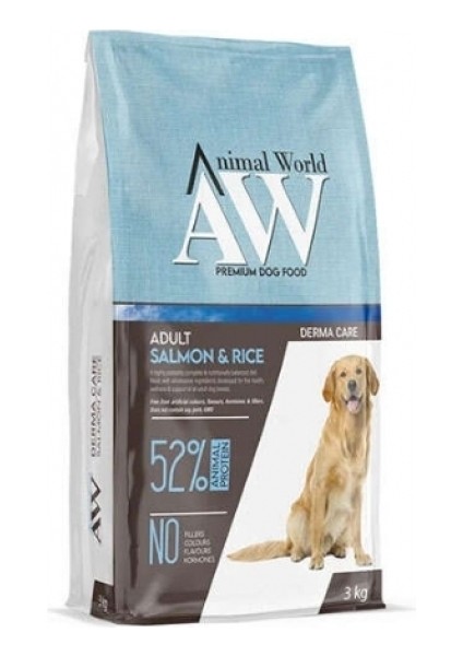 Dermacare Salmon&rice 3 kg Köpek Maması