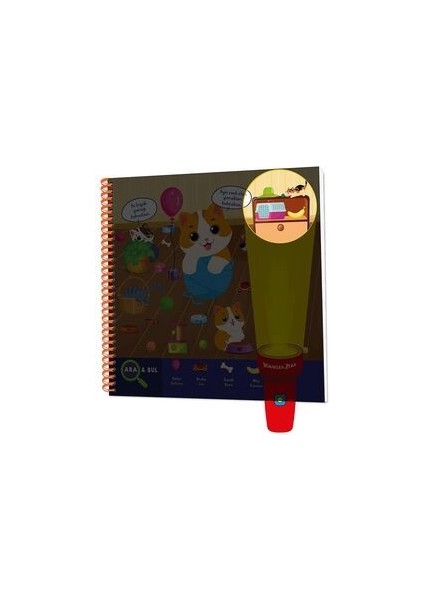 : Dikkat ve Zeka Geliştirme Kitabı (Fenerli Kitap) - 12-36 Ay, 0-2 Yaş