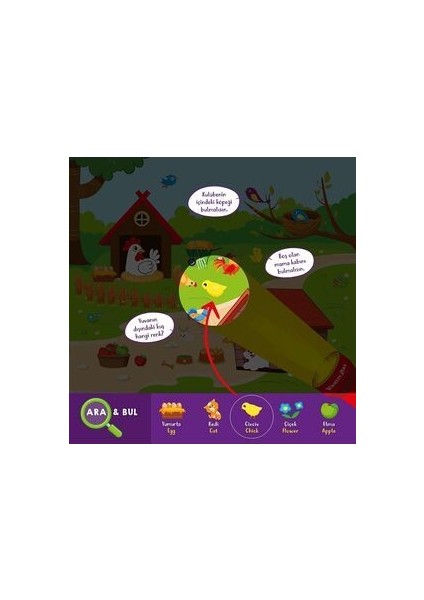 : Dikkat ve Zeka Geliştirme Kitabı (Fenerli Kitap) - 12-36 Ay, 0-2 Yaş