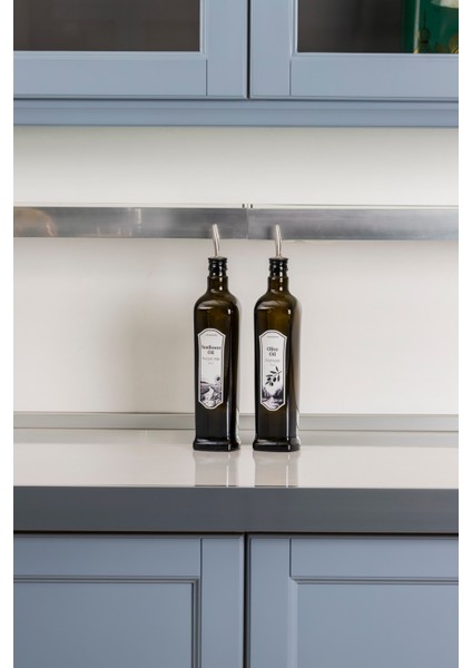 2'li 750 ml Yağdanlık Sosluk Sirkelik Zeytinyağı Şişesi Sağlıklı Koyu Cam Damlatmaz Kapak fırsatları