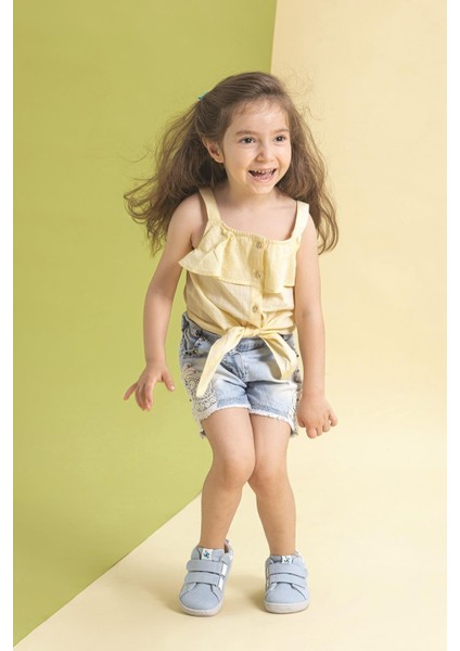 Smart Walker Canvas Play Lila Barefoot Çocuk Ayakkabı fırsatları
