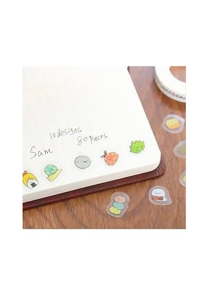 Sentimental Circus Temalı 80 Adet Sticker Seti - Bullet Journal fiyatları