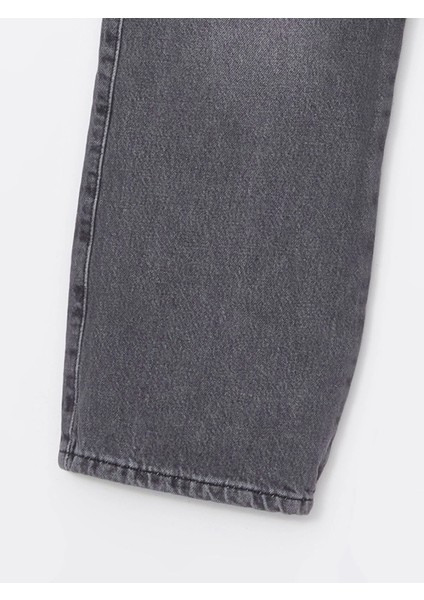 Lcw Kids Siyah Beli Lastikli Kız Çocuk Kargo Jean Pantolon fiyatları
