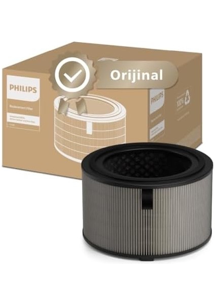 Pureprotect Water 3400 Serisi Yedek Hepa Filtre, Üst Düzey Filtreleme, 3 Katmanlı Tasarım, 1 Yıla Kadar Dayanıklı, AC3420/AC3421 ile Uyumlu, FY3400/30 modelleri