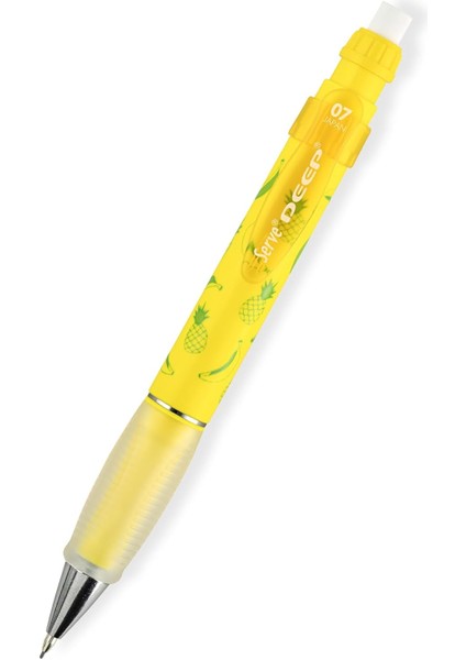 Deep Mekanık Kursun Kalem 07MM Fos Sarı Ananas & Muz