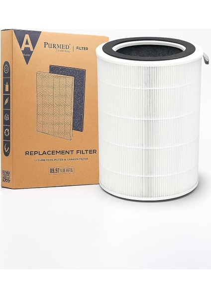 Tcl Breeva A2 Uyumlu Hepa H13 + Aktif Karbon Filtre | Yüksek Verimli Yedek Hava Temizleme Filtresi