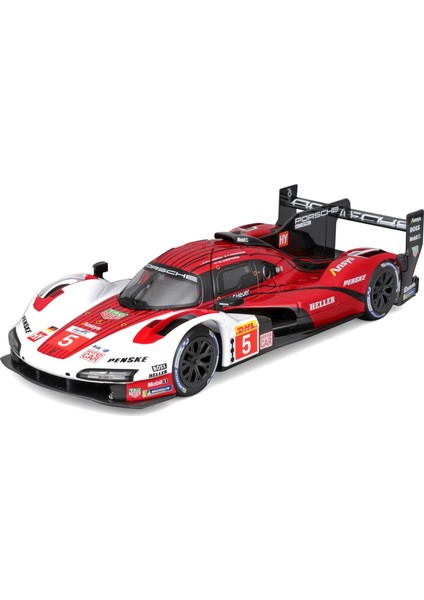 963 Le Mans #5 2023-1:24 Ölçekli Araba Modeli, Porsche Resmi Lisansı, Tavsiye Edilen Yaş 3+ Yaş