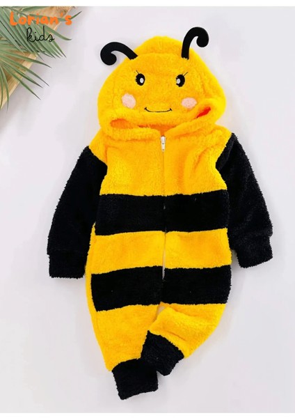Welsoft Arı Yumuşak Peluş Fermuarlı Bebek Tulumu - 4 Yaş fiyatları