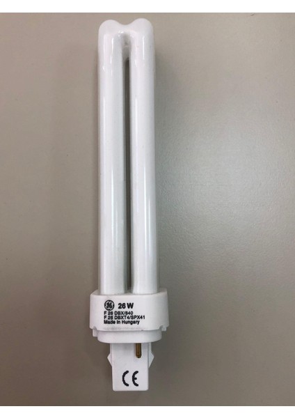 5 Adetgeneral Elk. Plc Lamba 26W/840 2p 4000 Kelvin 1710 Lümen Günışığı Boy:16.5cm ( 10W-13W-18W Yerine Olmaz ) fırsatları