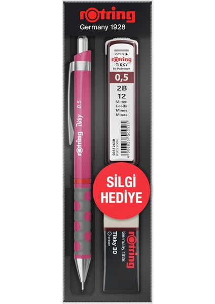 Tikky Rd 0.5+Min Silgi Hediyeli - Ahududu Pembe