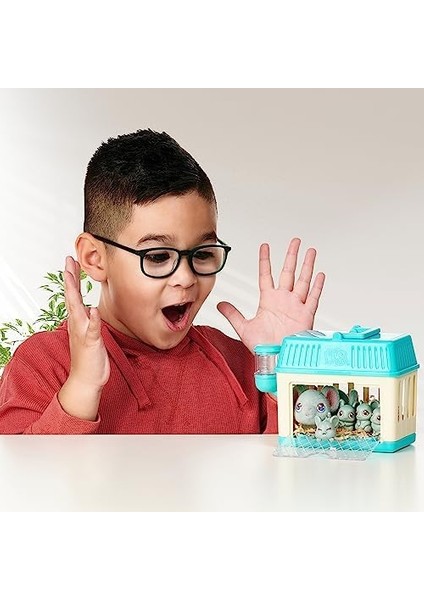 Live Pets - Mama Surprise Minis. Feed And Nurture A Lil' Mouse Inside Their Hutch So She Can Be A Mama. She Has 2, 3, Or 4 Babies With Surprise Accessories To Dress Up The Babies modelleri