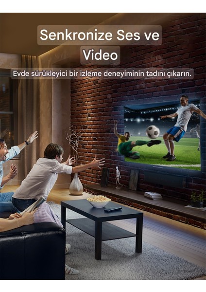 HDMI Dişiden Dişiye HDMI 2.1 Uzatma Dönüştürücü Adaptör 48Gbps 8K+4K Desteği Ce Lisanslı Orjinal Çevirici Dönüştürücü Adaptör