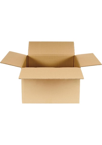 Çift Oluklu Koli 3'lü Set - Repro Design Kraft Taşıma Kutusu | E-Ticaret, Nakliye ve Depolama Için Dayanıklı Karton Kutu