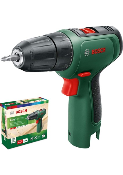 Home And Garden Akülü Vidalama Easydrill 1200 (Akü ve Şarj Cihazı Dahil Değildir, 12 Volt Akü Sistemi, Karton Kutuda)