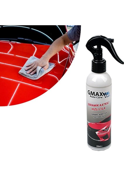 Gmax Seramik Katkılı Hızlı Cila 250ML