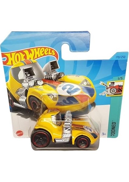 - Tooned Twin Mill - Tooned 1/5 - HKJ84 - Short Card - Sarı - Mattel 2023-1:64 fiyatları
