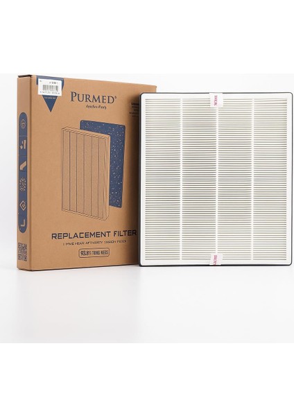 Fakir Vigor & Vigor Plus Uyumlu Filtre - True Hepa + Aktif Karbon | 2 aşamalı Hava Temizleyici Yedek Filtre |