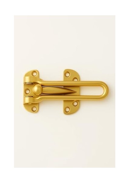 Zamak Döküm Kapı Emniyet Kilidi, Ayarlanabilir, Kapı Emniyet Kelepçesi, 10 Cm, Renk Seçenekli, Yarım Açılabilir, Güvenlik Kilidi, Kolay Montajlı, Kilit Aksesuarı (Sarı) modelleri