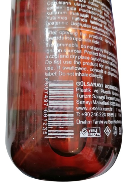 Isparta Hatıraları Oda kokusu Sprey 500ML fırsatları
