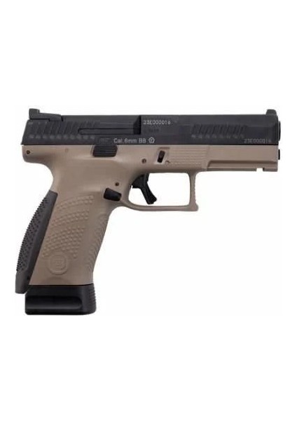 Cz P-10C Co2 Gas Blowback Airsoft Tabanca - Çift Tonlu Siyah/fde fiyatları