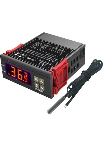 STC-1000 Ac 110-220V 10A LCD Ekranlı Dijital Termostat