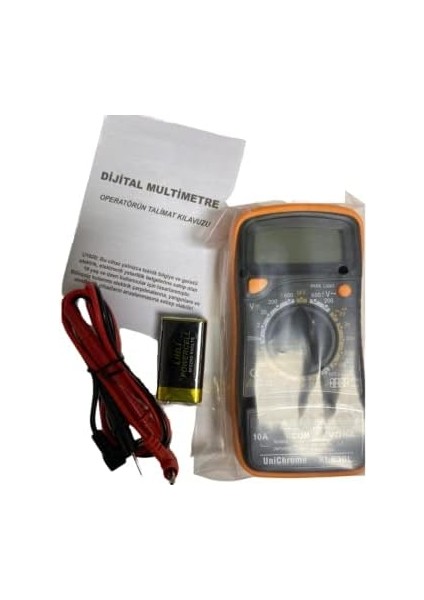 XL830L Dijital Multimetre LED Ekranlı Avometre Mini Ölçü Aleti 9V Pil Hediyeli Cep Multimetresi modelleri