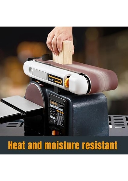 110150 10 x 91 cm Zımpara Kayışları | 240 Kum Alüminyum Oksit Zımpara Kayışı | Premium Zımpara Kağıdı - 10'lu Paket modelleri