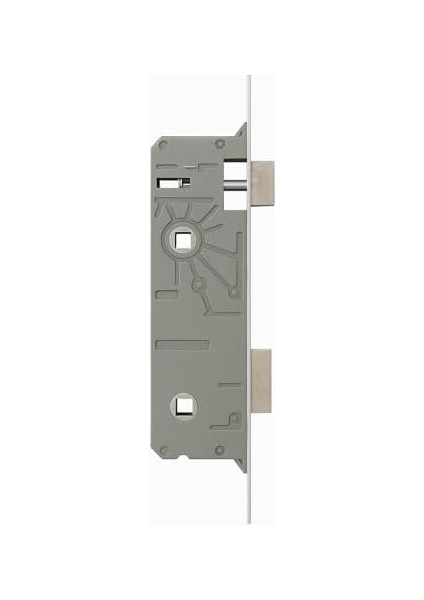 Pvc Wc Gömme Kilit, 35 mm, Metal, Dayanıklı, Banyo Kapısı, Güvenlik Mekanizması fiyatları