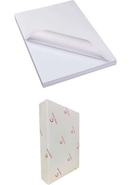 Paper Şeffaf Etiket A4 50 Adet