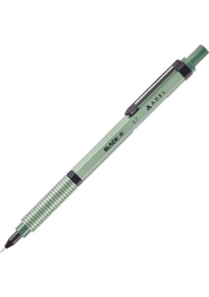 Blackline Koyu Renkler Versatil Kalem - Yeşil 0.7 mm