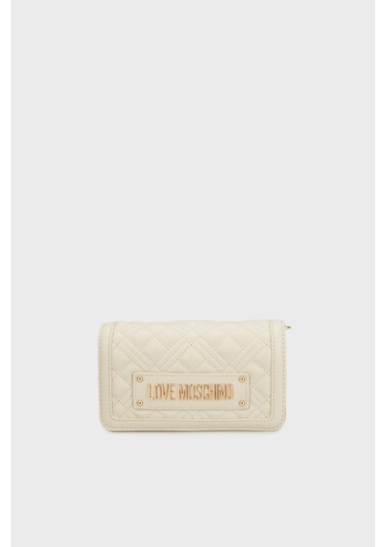 Logolu Çıkarılabilir Zincir Askılı Portföy Cüzdan Bayan Cüzdan JC5681PP1NLA0110