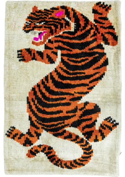 Berty Kaplan Desenli Ikat Kırlent 60X40 cm