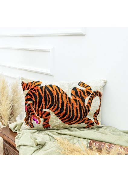 Berty Kaplan Desenli Ikat Kırlent 60X40 cm fiyatları