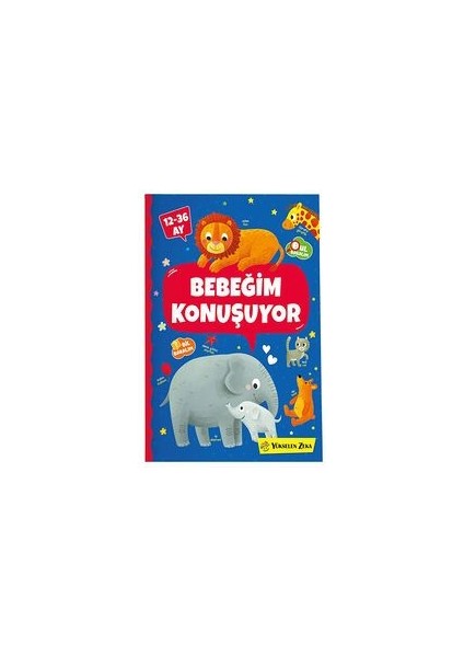 Bebeğim Konuşuyor: 0-2 Yaş Arası Dil ve Bilişsel Gelişimi Destekleyen Bebek Kitapları Seti (12-36 Ay) fırsatları