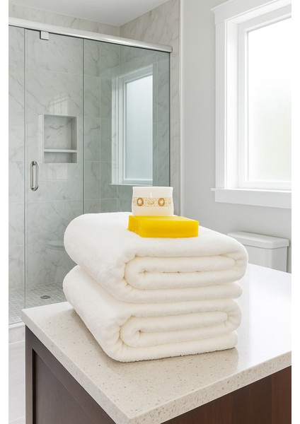 %100 Pamuk 180X100 1100GRAM Xl Banyo Havlusu
