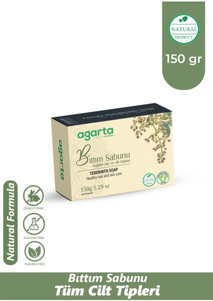 El Yapımı Doğal Sabun 150GR Bıttım (2 Li Set) fırsatları
