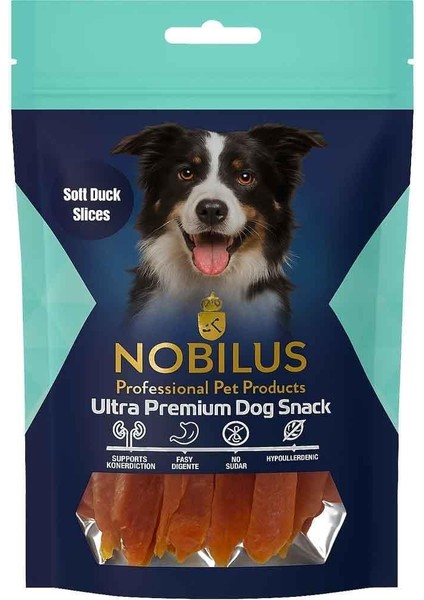 Köpek Ödül Maması Yumuşak Ördek Dilimleri 80 gr