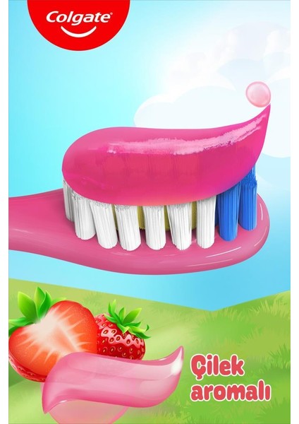 Dr. Rabbit Strawberry 50ML Çocuk Diş Macunu x 2 fırsatları