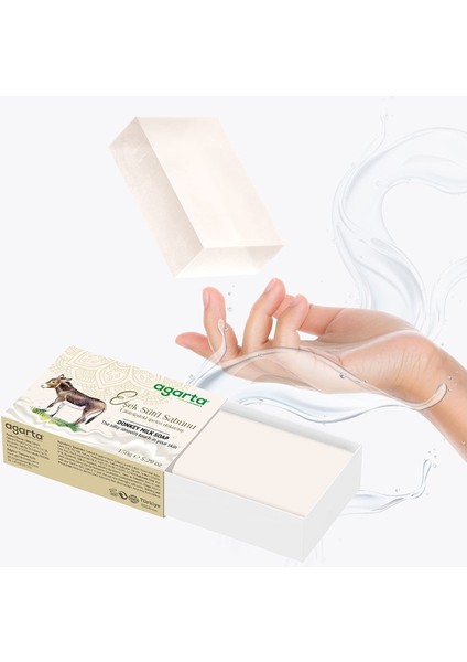 El Yapımı Doğal Sabun 150GR Eşek Sütü (4 Lü Set) fırsatları